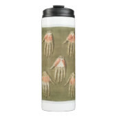 BOUTEILLES ISOTHERMES ANATOMIE SKELETON HANES MAIN BONES MUSCLE ANATOMIE (Devant)