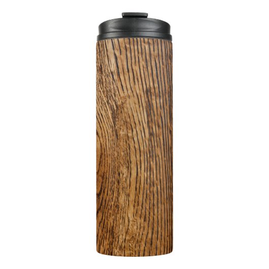 Bouteilles Isothermes Ancien look de grain de bois (Devant)