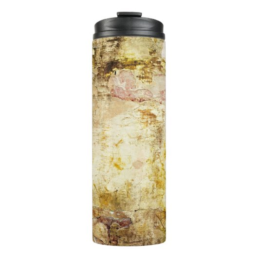 Bouteilles Isothermes Ancien mur endommagé fond abstrait, vieilli, archi (Devant)