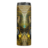 Bouteilles Isothermes Ancienne déesse de chat égyptienne Bastet AI Art (Dos)