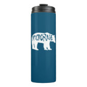 Bouteilles Isothermes Ancrage Ours de l'Alaska (Devant)