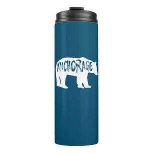 Bouteilles Isothermes Ancrage Ours de l'Alaska