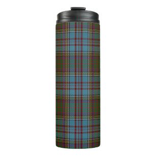 Bouteilles Isothermes Anderson Clan Tartan Plaid Motif Scottish