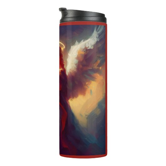 Bouteilles Isothermes Ange de Noël 3 (Tourné sur la droite)