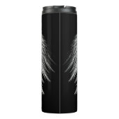 Bouteilles Isothermes ANGEL WINGS Black Custom Monogramme (Dos)