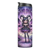 Angelina Purple Gothic Fairy Scorpion Hornes Zodia