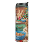 Bouteilles Isothermes Anglais Cocker Spaniel Vacances Baking : Noël (Tourné sur la gauche)