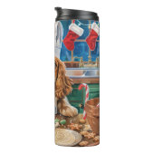 Bouteilles Isothermes Anglais Cocker Spaniel Vacances Baking : Noël (Tourné sur la droite)