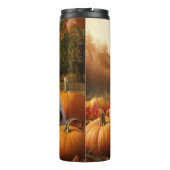 Bouteilles Isothermes Anglais Setter Puppy Automne Citrouille de plaisir (Dos)