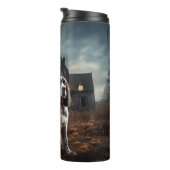 Bouteilles Isothermes Anglais Springer espagnol Halloween effroi (Tourné sur la droite)