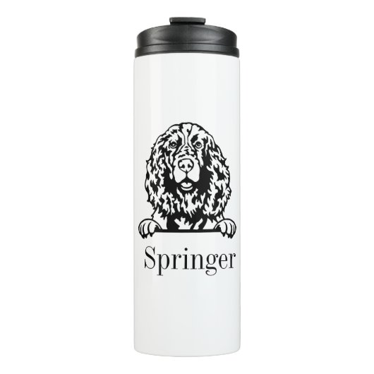 Bouteilles Isothermes Anglais Springer Spaniel (Devant)