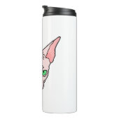 Bouteilles Isothermes Angry Sphynx Sphinx Cat Pet (Tourné sur la droite)