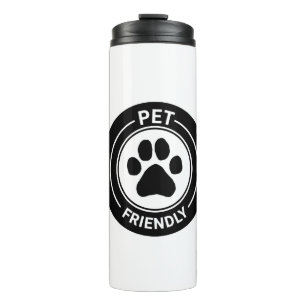 Bouteilles Isothermes Animal ami Bestie Westie Drake Paw - Noir