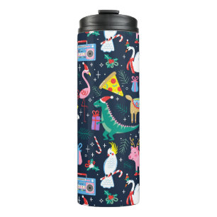 Bouteilles Isothermes Animaux de vacances et icônes Motif