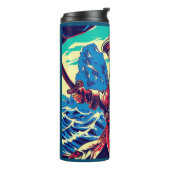 Bouteilles Isothermes Anime de pirate d'Imaginaire - Coupe de bois 2 (Tourné sur la gauche)