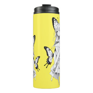 Bouteilles Isothermes Anime Girl Travel Mugs & Thermal Tumblers