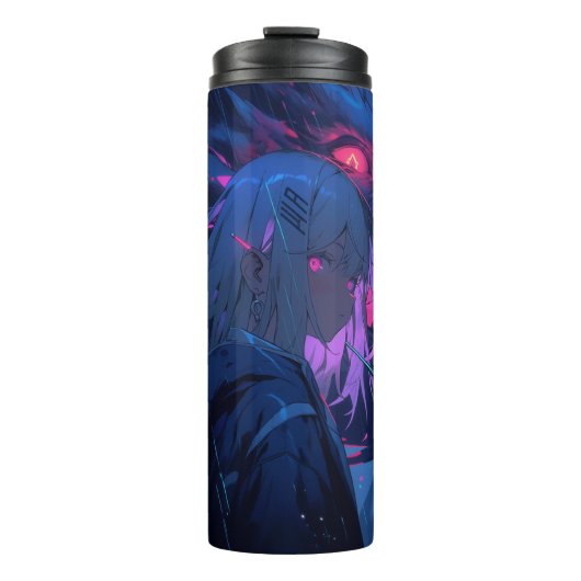 Bouteilles Isothermes Anime Manga Dragon Sci-Fi Inspiré Tumbler (Devant)