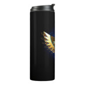 Bouteilles Isothermes Ankh or avec ailes (Tourné sur la gauche)