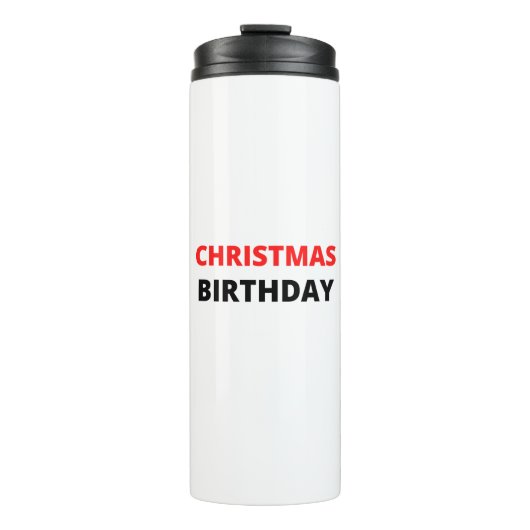 BOUTEILLES ISOTHERMES ANNIVERSAIRE DE CHRISTMAS (Devant)