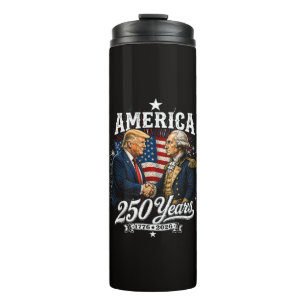 Bouteilles Isothermes Anniversaire de l'Amérique 250e Trump Washington