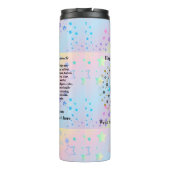 Bouteilles Isothermes Anniversaire de l'astrologie virale du 23 août au (Dos)