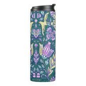 Bouteilles Isothermes Antique Style Flowers and Birds Pattern (Tourné sur la gauche)