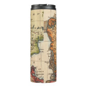 Bouteilles Isothermes Antique vieille carte inspirée (10) (Dos)