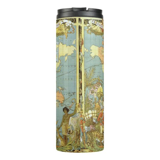 Bouteilles Isothermes Antique World Map of the British Empire, 1886 (Dos)