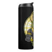 Bouteilles Isothermes Anubis Egyptian Wolf God (Tourné sur la gauche)