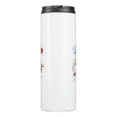 Bouteilles Isothermes *~* AP16 Drapeau d'aigle chauve Patriotique Nous l (Dos)