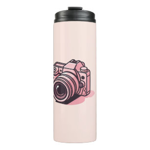 Bouteilles Isothermes Appareil photo numérique reflex tendance rose pers