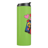 Bouteilles Isothermes Appels d'accouplement Cardinal Bird Love (Tourné sur la gauche)