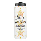 Bouteilles Isothermes APPRÉCIATION DE L'ENSEIGNANT STAR Je Pouvais Perso (Devant)