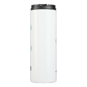 Bouteilles Isothermes Apprendre à m'aimer - Illustration du miroir du co (Dos)