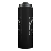 Bouteilles Isothermes Apprentissage et conception de Good Vibes uniqueme (Devant)