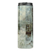 Bouteilles Isothermes Après-midi d'hiver calme par William Bliss Baker (Dos)