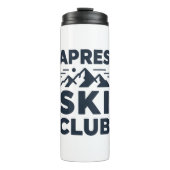 Bouteilles Isothermes Apres Ski Club Mountain Logo - Custom Mens Winter  (Devant)
