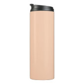 Bouteilles Isothermes Apricot (couleur solide) (Tourné sur la droite)