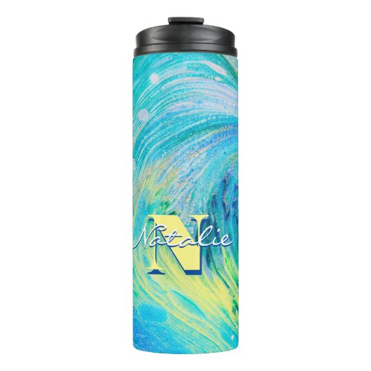 Bouteilles Isothermes Aqua Blue Acrylic (Devant)