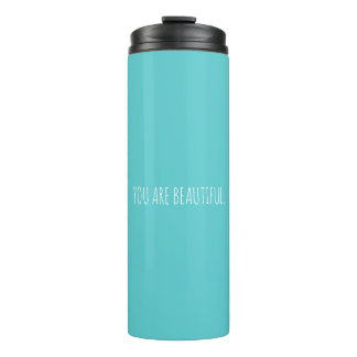 Bouteilles Isothermes Aqua Minimal Personnalisé Vous Êtes Beau    