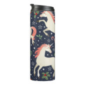 Bouteilles Isothermes Aquarelle abstrait triangles bleus sans soudure ba (Tourné sur la droite)