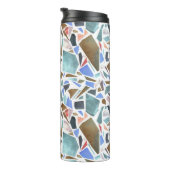 Bouteilles Isothermes Aquarelle Abstraite : arrière - plan blanc dessiné (Tourné sur la droite)