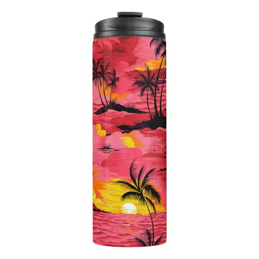 Bouteilles Isothermes Aquarelle Abstraite : Design d'impression créative (Devant)
