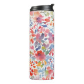 Bouteilles Isothermes Aquarelle Abstraite Flore perdue (Tourné sur la gauche)