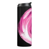 Bouteilles Isothermes Aquarelle abstraite rose (Tourné sur la gauche)