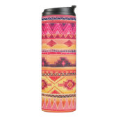 Bouteilles Isothermes Aquarelle africaine, motif dynamique (Tourné sur la gauche)