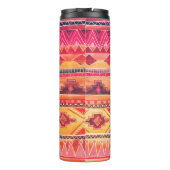 Bouteilles Isothermes Aquarelle africaine, motif dynamique (Dos)