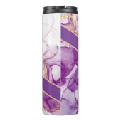 Bouteilles Isothermes Aquarelle amusante violet Arrière - plan avec des (Dos)