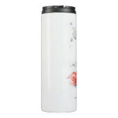 Bouteilles Isothermes Aquarelle Beauté : Illustration de portrait fémini (Dos)