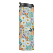 Bouteilles Isothermes Aquarelle Boho Floral (Tourné sur la droite)